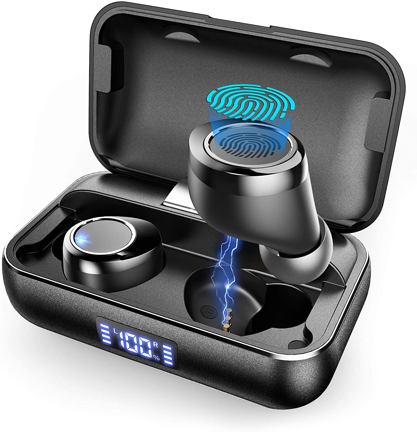 Vankyo X200 Bluetooth Kulakiçi LED Ekranlı Su Geçirmez Mikrfonlu Kulaklık