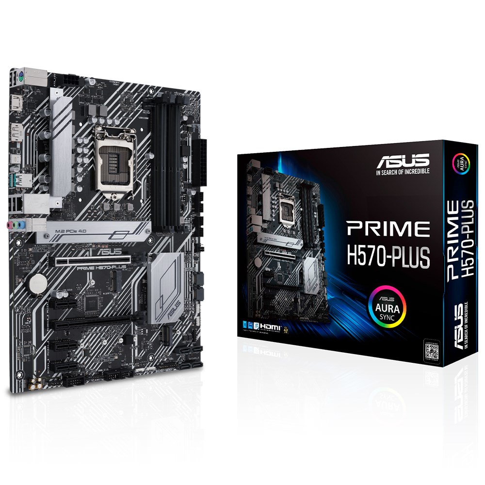 Asus Prime H570-PLUS Intel H570 Soket 1200 DDR4 4600(OC)MHz ATX Gaming Anakart