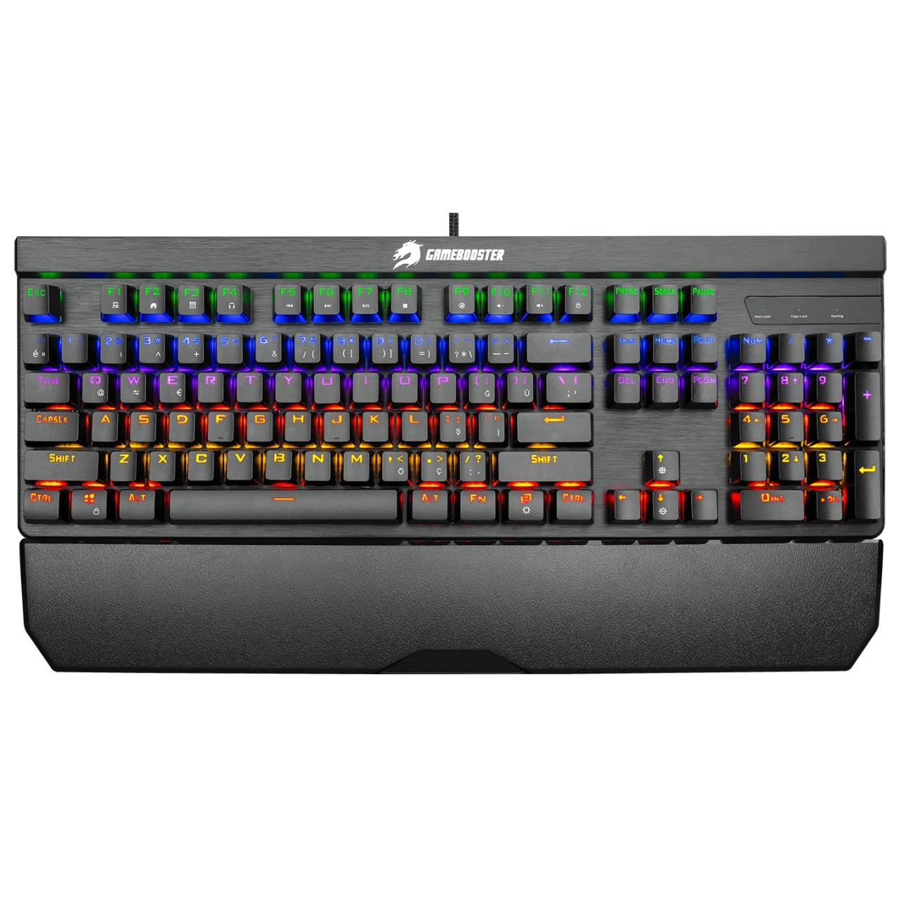 GameBooster G902 Strike Rainbow Aydınlatmalı Mekanik Oyun Klavyesi