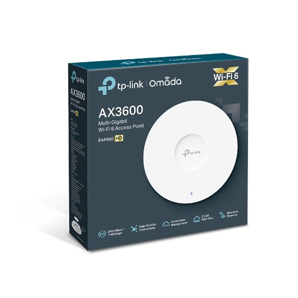 TP-Link EAP660 HD AX3600 WIFI 6 3550 Mbps 2.4/5 GHz Access Point