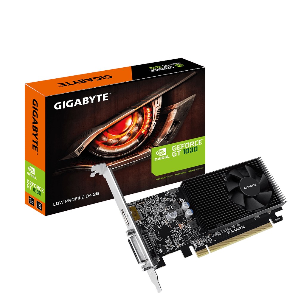 Gigabyte NVIDIA GeForce GT1030 GV-N1030D4-2GL 2 GB DDR4 64 Bit Ekran Kartı