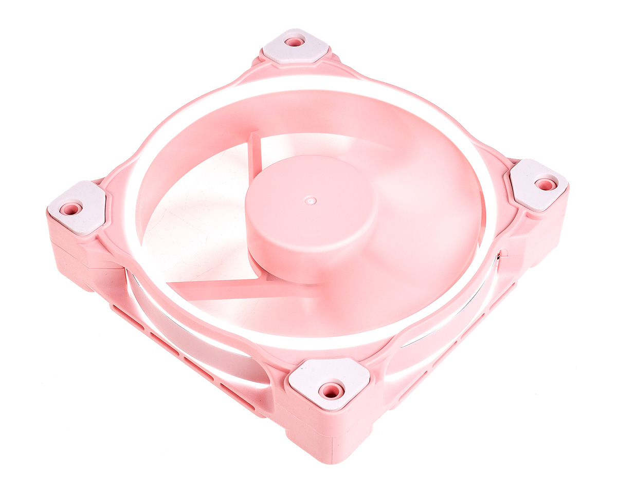 ID-Cooling ZF-12025 Piglet Pink 12cm 4Pin PWM Pembe Kasa Fanı