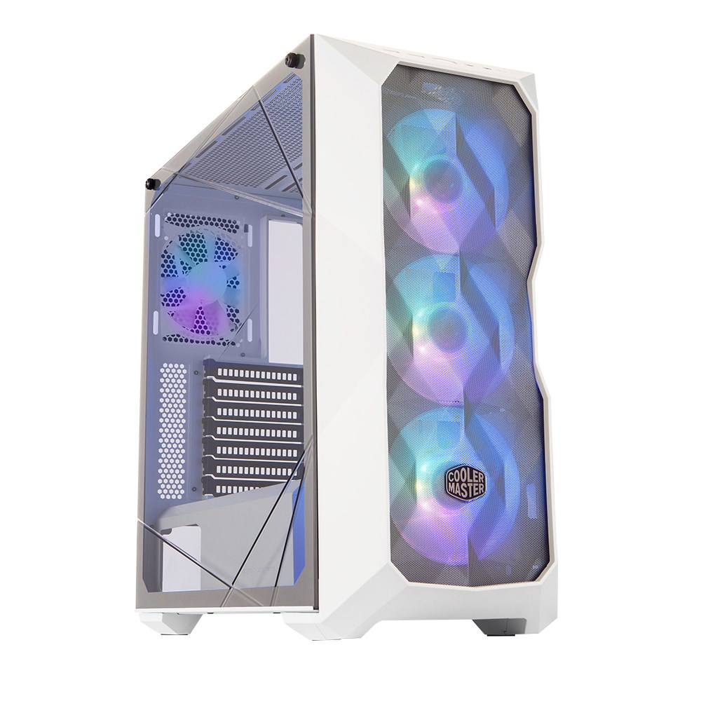 Cooler Master MasterBox TD500 Mesh Beyaz ARGB 650W 80+ PSU Bronze Mid Tower KASA