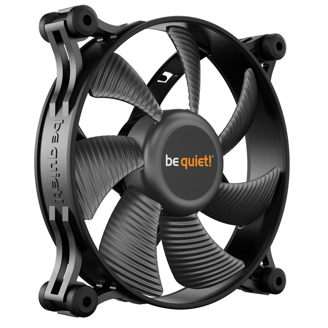 Be Quiet! Shadow Wings 120mm Kasa Fanı 3Pin Siyah - BL084