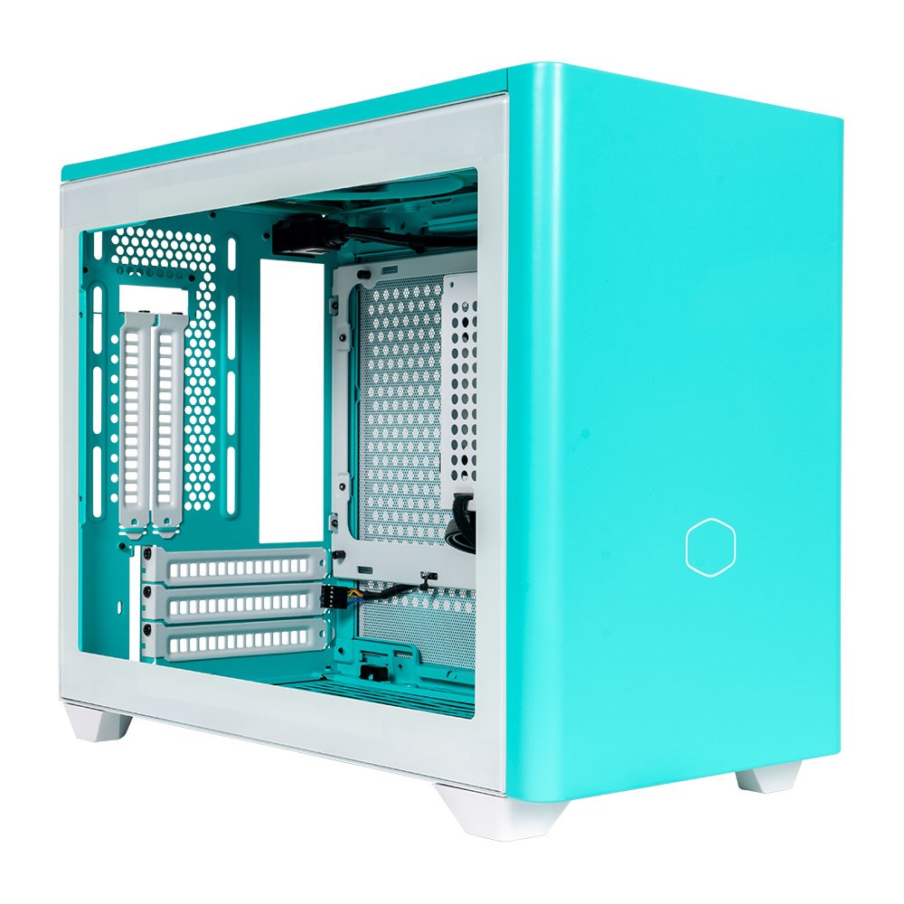 CM MasterBox NR200P CamGöbeği Mavisi Tempered Glass Mini-ITX, SFX PSU Destekli Bilgisayar Kasası MCB-NR200P-ACNN-S00