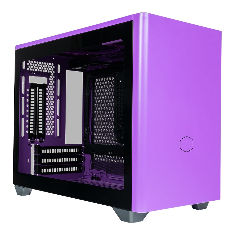 CM MasterBox NR200P Mor Tempered Glass Mini-ITX, SFX PSU Destekli Bilgisayar Kasası MCB-NR200P-PCNN-S00