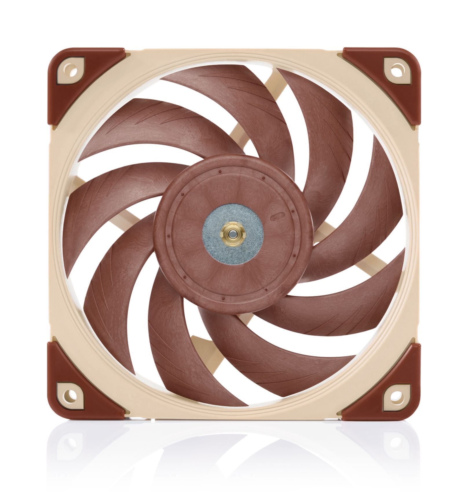 NOCTUA NF-A12X25 FLX 120mm 2000-1350rpm, 60.09cfm max, 22.6db max Krem-Bordo Kasa fanı