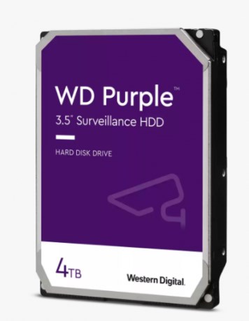 Western Digital WD42PURZ Purple 4TB 64MB 5400Rpm SATA3 7x24 Güvenlik 3.5 Disk