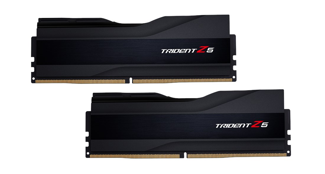 GSKILL Trident Z5 Siyah DDR5-5600Mhz CL40 32GB (2X16GB) DUAL (40-40-40-89) 1.20V