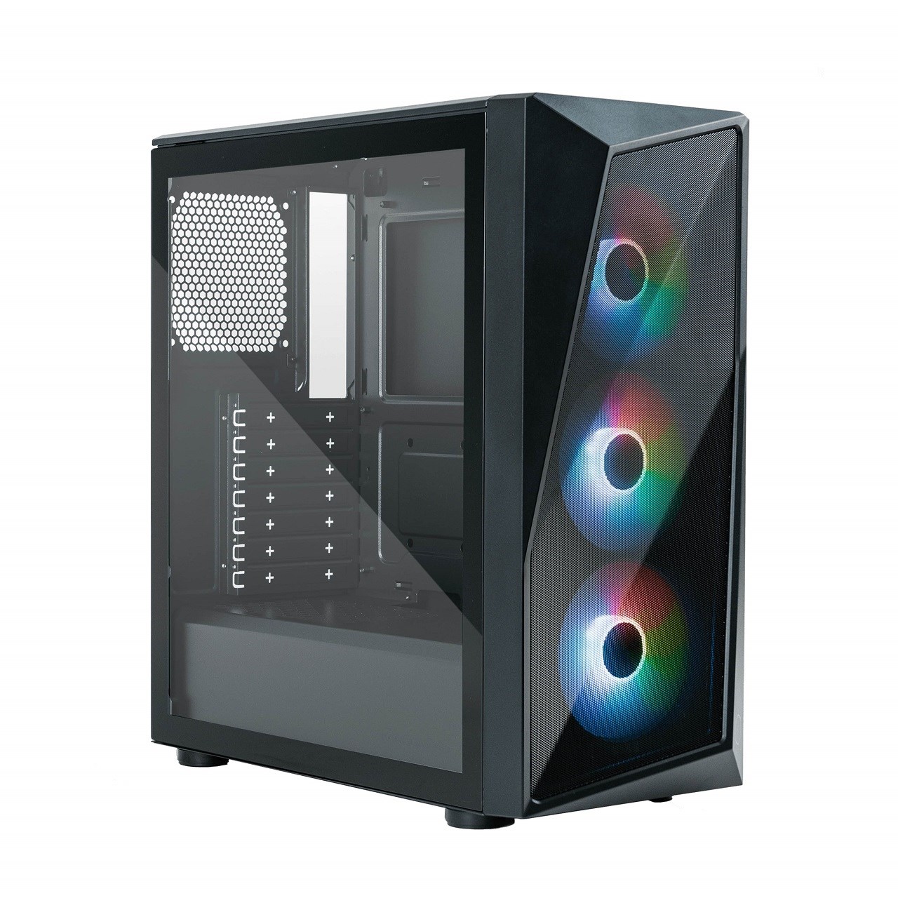 Cooler Master MidTower Kasa P520 TG ARGB 3x120mm Fanlı CP520-KGNN-S00