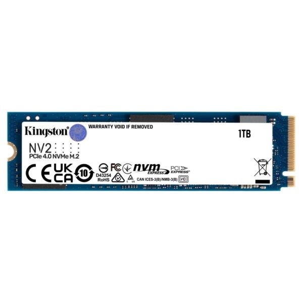 Kingston NV2 SNV2S/1000G 1TB PCIe NVMe M.2 SSD