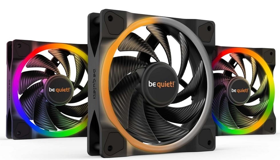 Be Quiet! Light Wings 120mm PWM Premium ARGB Kasa Fanı 4-Pin 3lü Paket - BL077