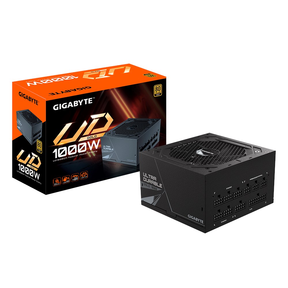 Gigabyte GP-UD1000GM 1000W 80+ Gold Modüler Ultra Dayanıklı Güç Kaynağı