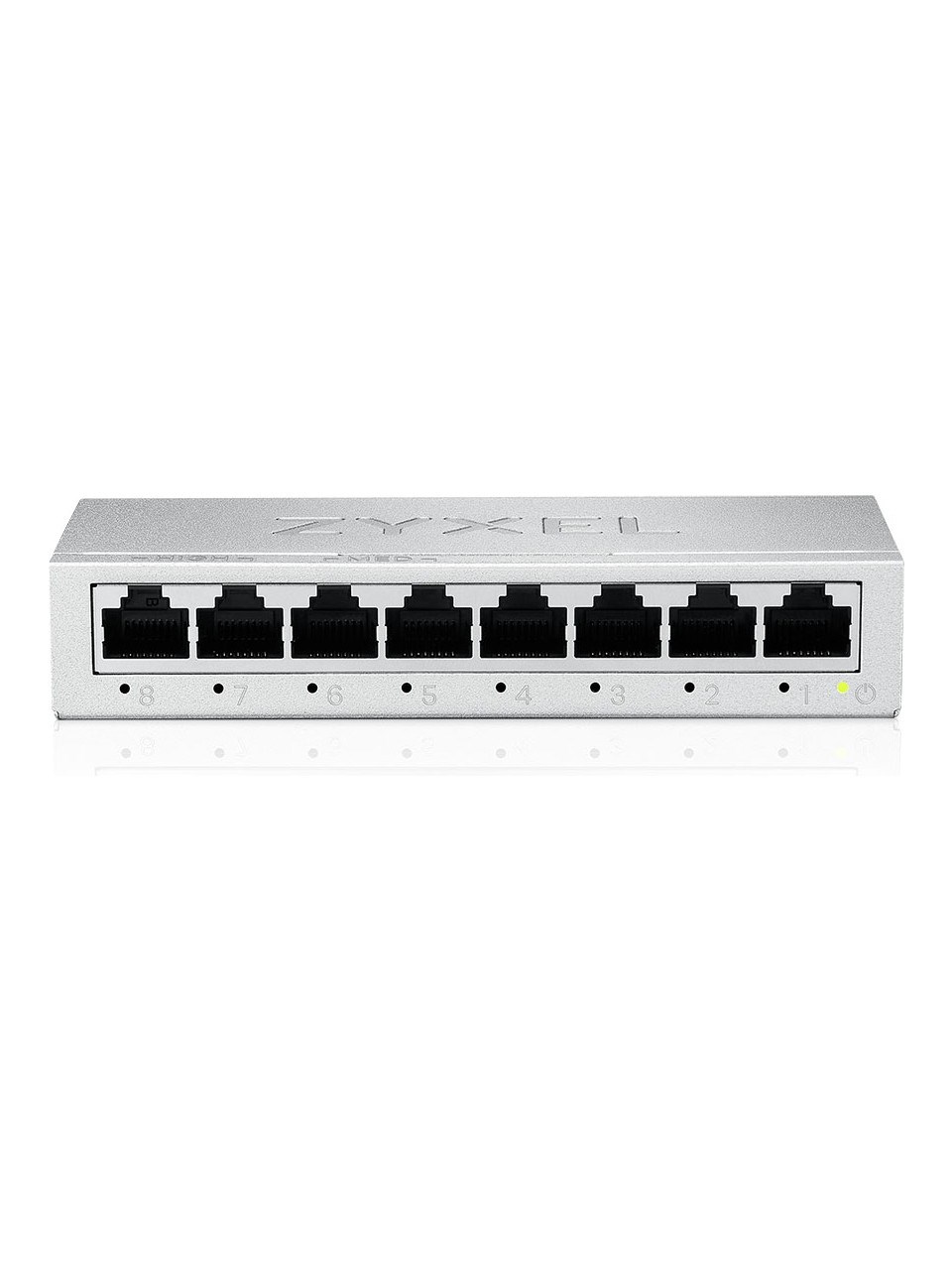 ZYXEL GS-108B V5 8 PORT 10/100/1000 MBPS METAL KASA MINI DESKTOP SWITCH