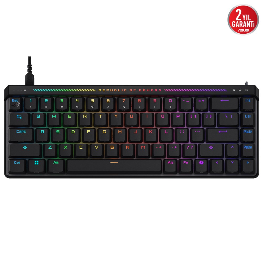 Asus M605 Rog Falchion Ace HFX/PBT/UK ROG NX Snow İngilizce Oyuncu Klavyesi