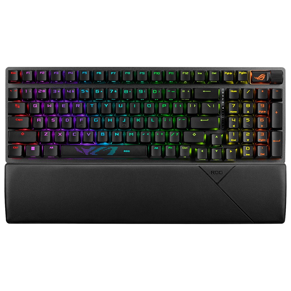 ASUS ROG STRIX SCOPE II 96 WL/NX SNOW/PBT/UK WIRELESS 3 FARKLI BAĞLANTI ROG NX SNOW MEKANİK SWITCH AURA SYNC RGB İNGİLİZCE