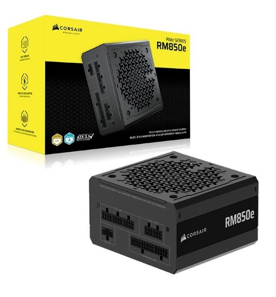 Corsair RM850e 850W 80Plus Gold PCIe 5.1 Tam Modular ATX 3.1 Low-Noise Güç Kaynağı-CP-9020296-EU