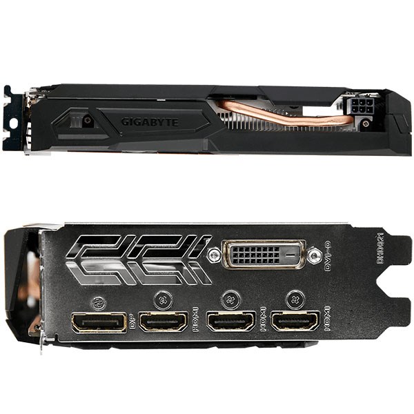 Gigabyte GV-N105TWF2OC-4GD GeForce GTX 1050 Ti Windforce OC 4GB GDDR5 ...