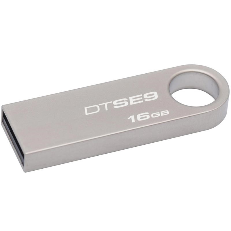 Kingston DTSE9H/16GBZ DataTraveler SE9 16GB Mini Metal Kasa Usb Flash Disk