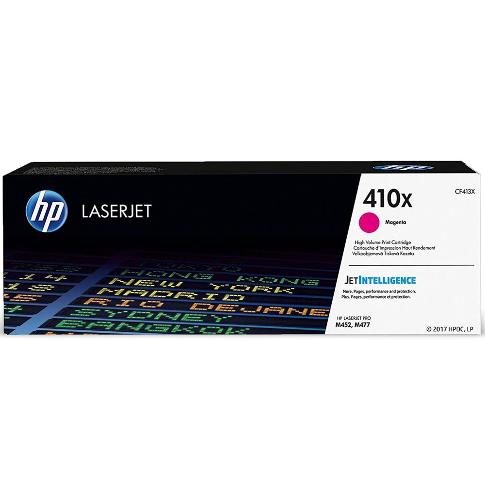 HP CF413X 410X Yüksek Kapasiteli Kırmızı Orijinal LaserJet Toner M452 M477