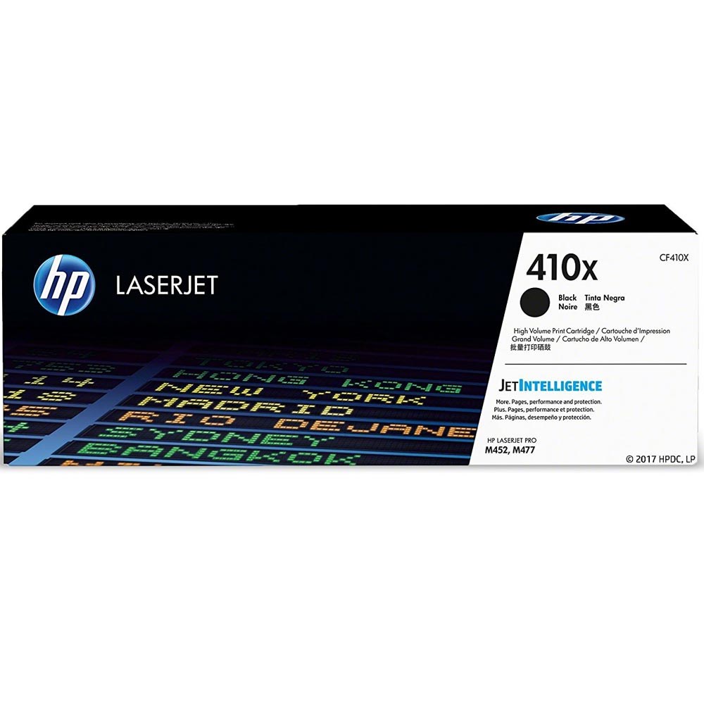 HP CF410X 410X Yüksek Kapasiteli Siyah Orijinal LaserJet Toner M452 M477