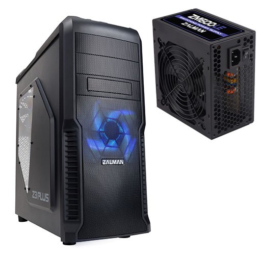 Zalman Z3 Plus Mid Tower ZM600-LE 600W Atx Siyah Kasa