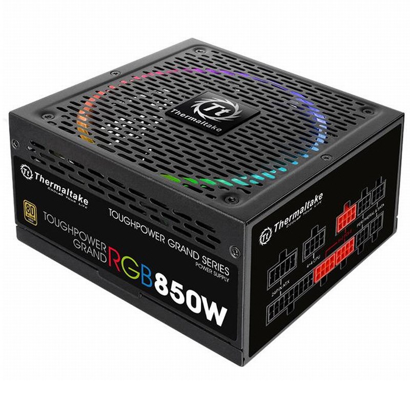 Thermaltake Toughpower Grand 850W Full Modular 80+ Gold 14 cm RGB led Fanlı PSU