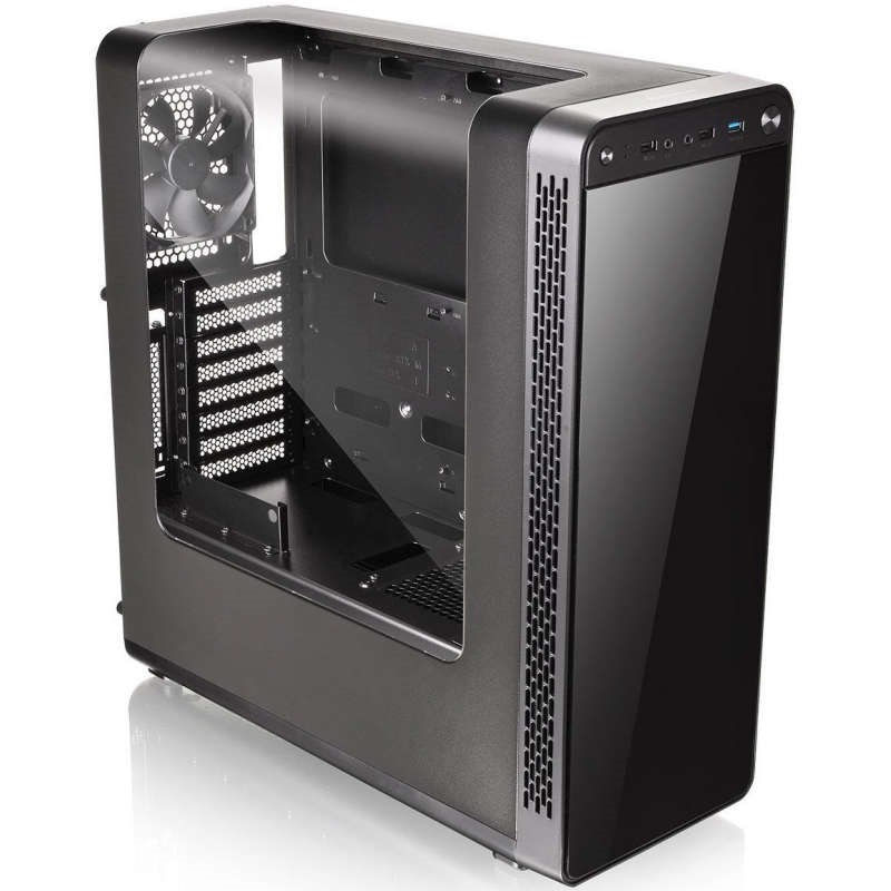 Thermaltake CA-1G7-00M1WN-00 View27 MidTower Panoramik Pencereli Siyah Kasa