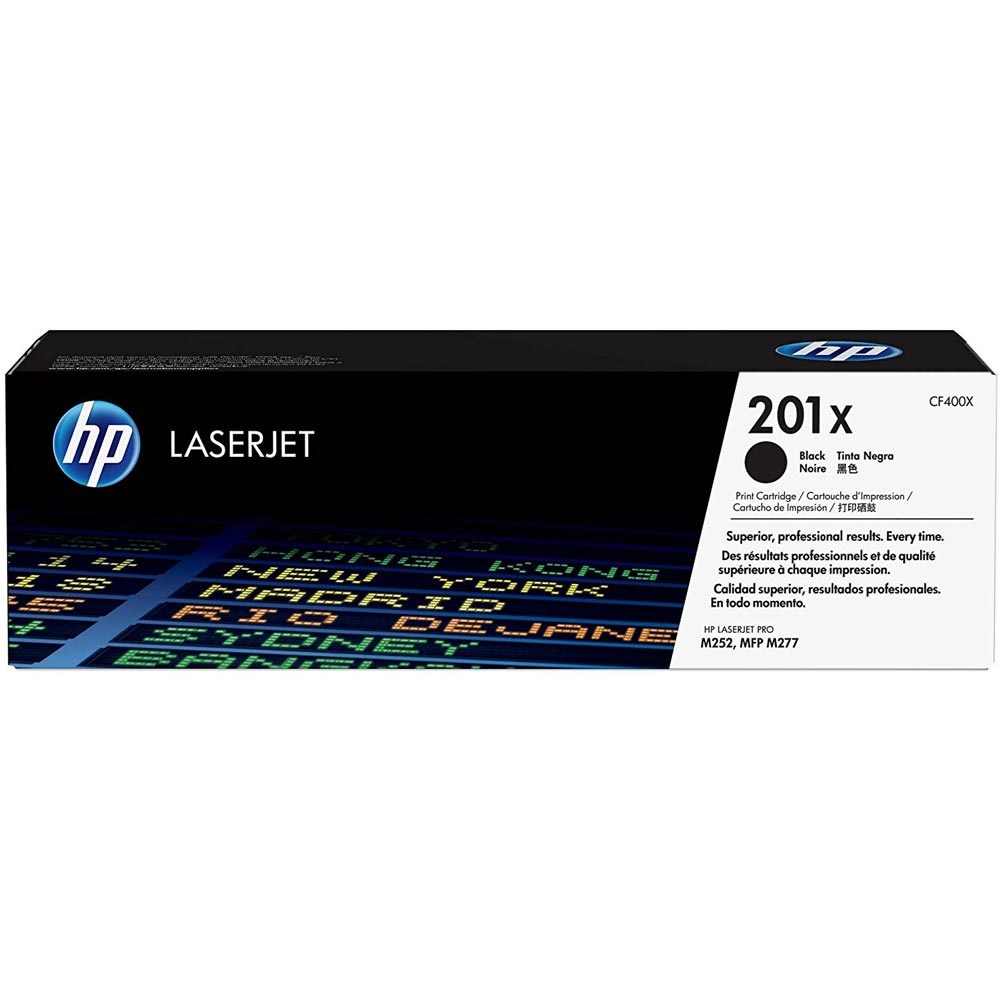 HP CF400X 201X Yüksek Kapasiteli Siyah Orijinal LaserJet Toner