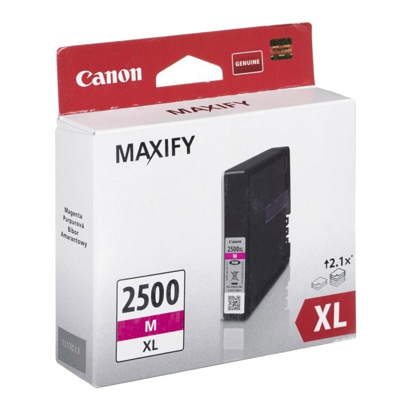 Canon 9266B001 PGI-2500XL M Kırmızı Kartuş MB5050 MB5350 iB4050