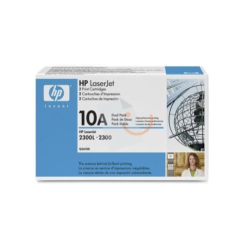 HP 10A Q2610D İkili Paket LaserJet Siyah Toner 2300