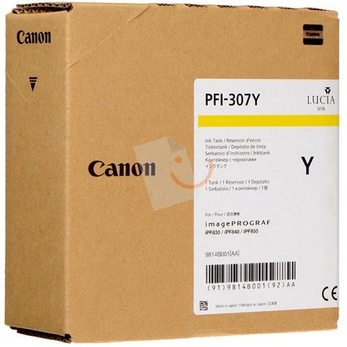 Canon PFI-307Y Yellow Mürekkep Kartuşu iPF830 iPF840 iPF850