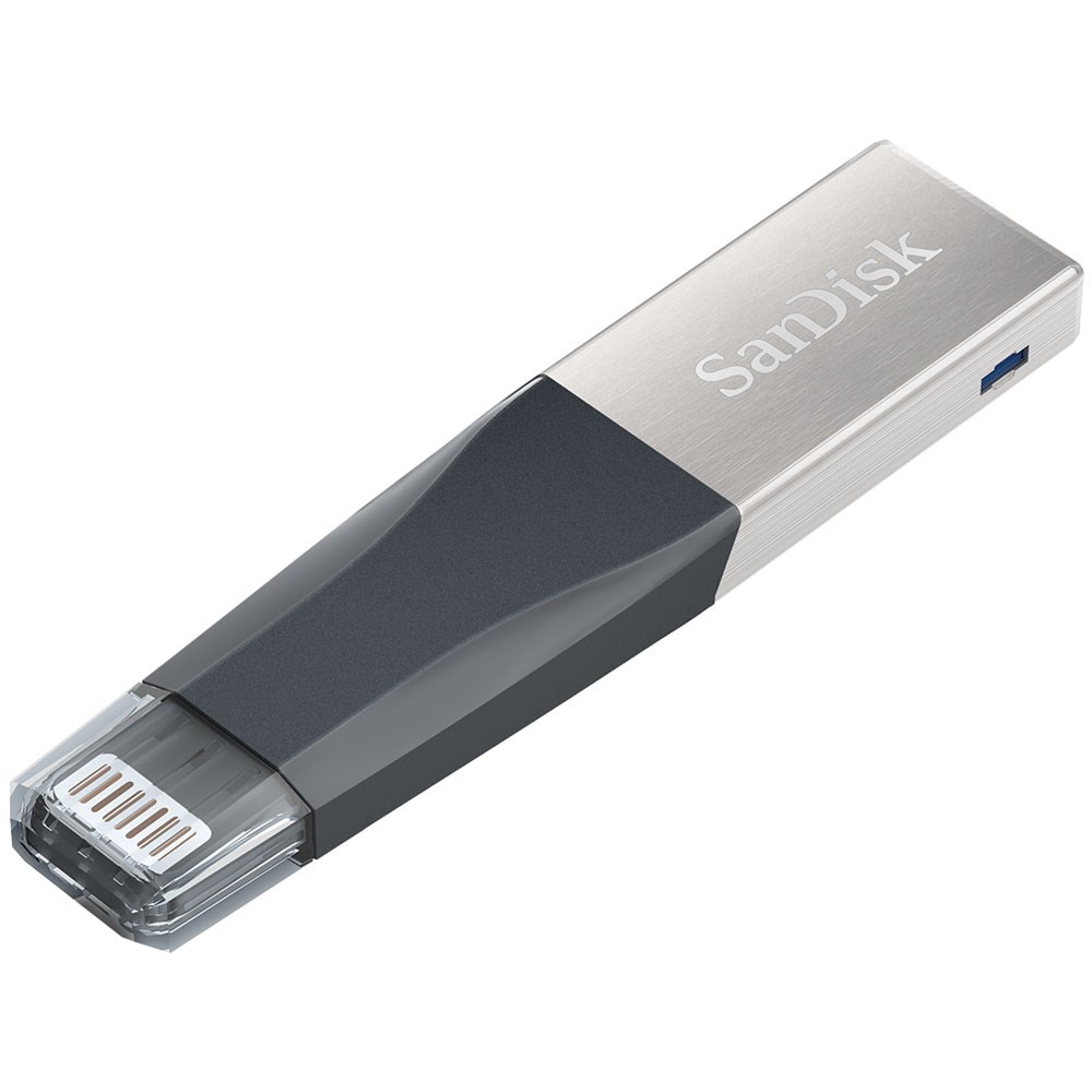 Sandisk SDIX40N-032G-GN6NN iXpand Mini 32GB Lightning - Usb 3.0 Flash Bellek