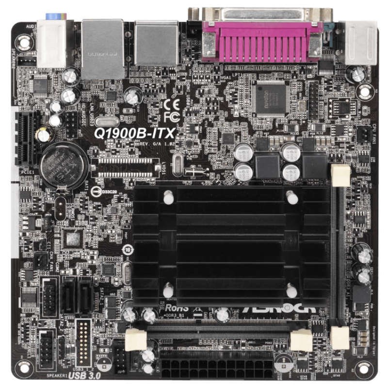 Asrock Q1900B-ITX Quad Core J1900 DDR3 USB3.0 Vga HDMI Mini-ITX