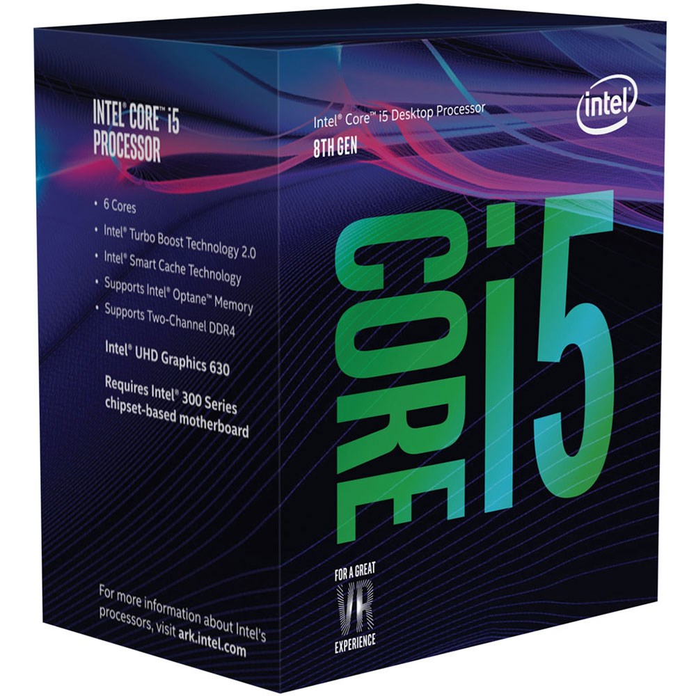 Intel Core i5-8400 Coffee Lake 4.0GHz 9MB UHD 630 Lga1151 İşlemci