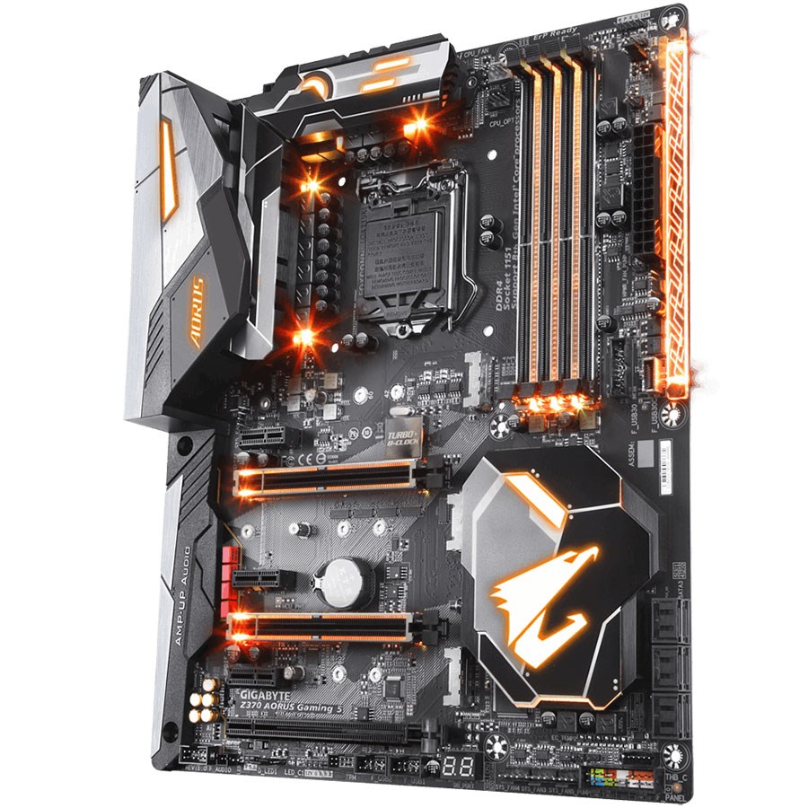 Gigabyte Z370 AORUS Gaming 5 DDR4 M.2 DP HDMI 16x Lga1151 ATX