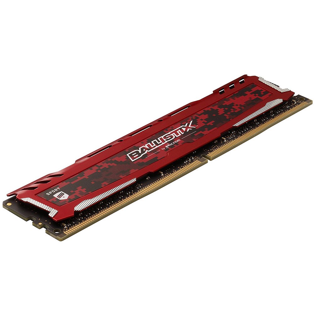 Ballistix Ram 8gb Ddr4 2666 Crucial Ballistix Sport Red Memoria