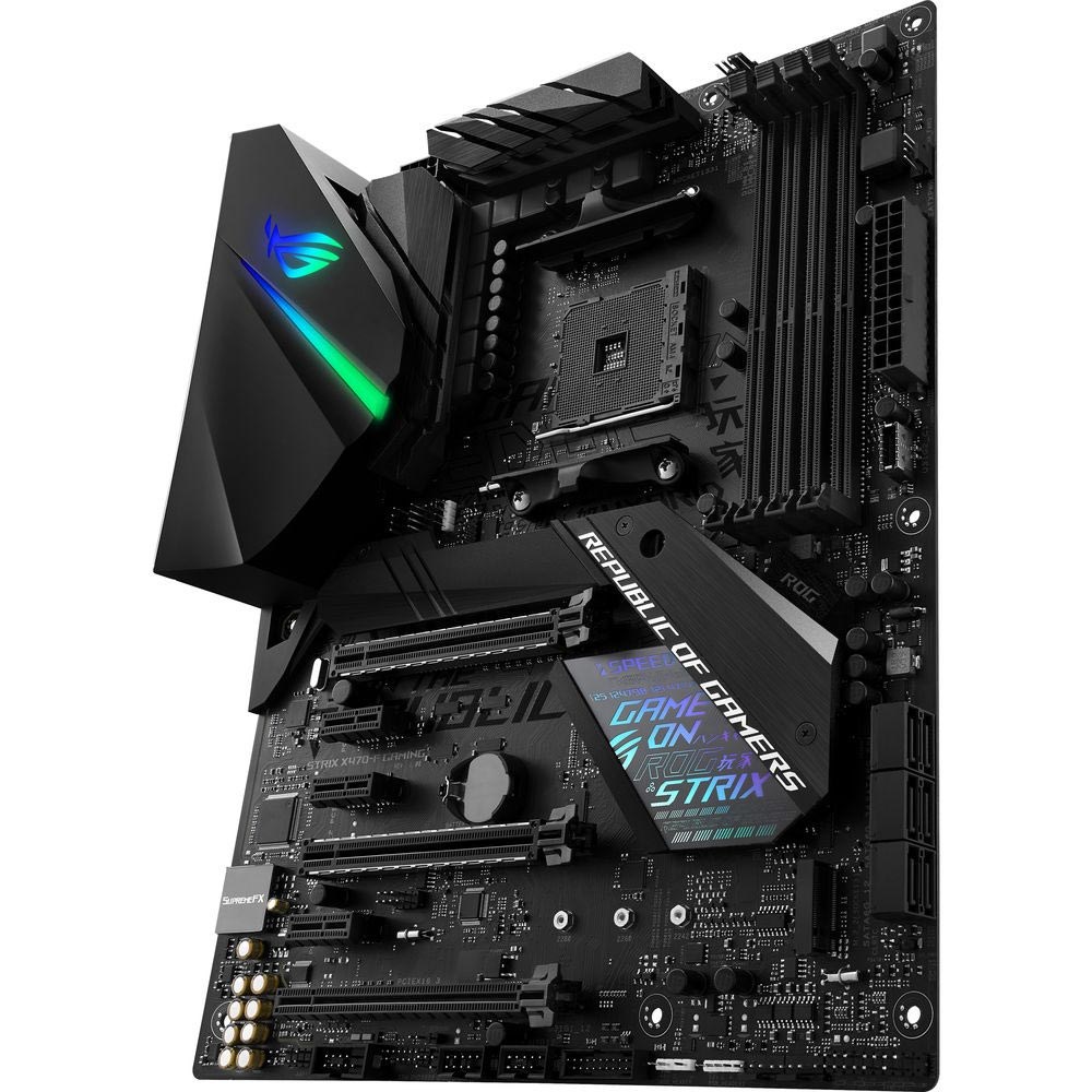 Asus ROG STRIX X470-F GAMING DDR4 Aura RGB M.2 HDMI DP 16x AM4 ATX