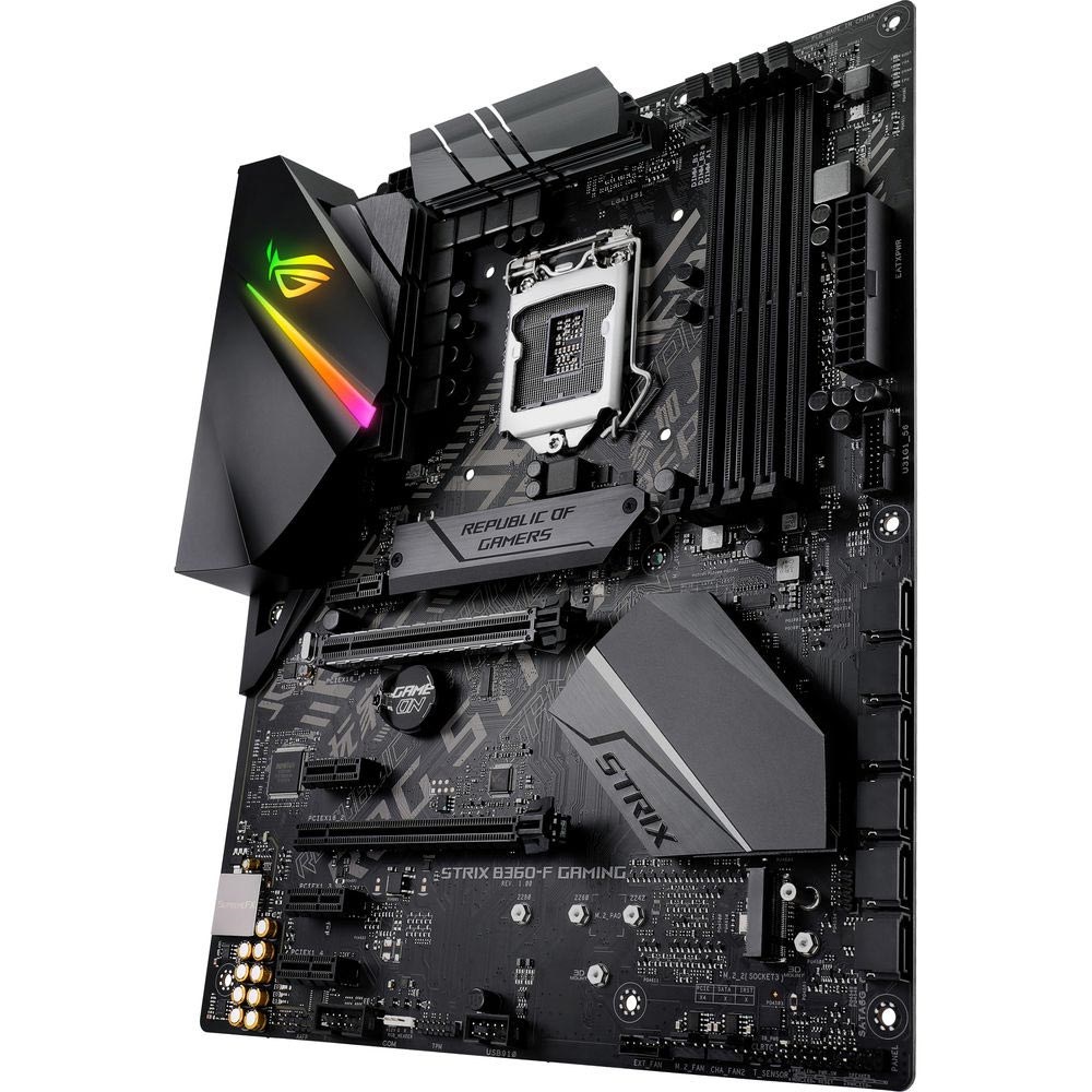 Asus ROG STRIX B360-F GAMING DDR4 M.2 DVI DP Aura RGB Lga1151 ATX