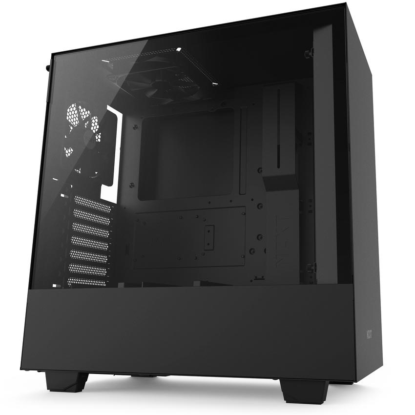 NZXT CA-H500B-B1 H500 Mat Siyah Temperli Cam ATX PSUsuz Kasa