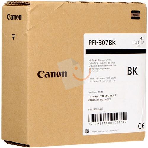 Canon PFI-307BK Black Mürekkep Kartuşu iPF830 iPF840 iPF850