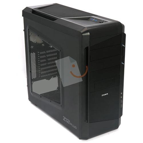Zalman Z12 Plus Mid Tower 3x Fanlı Pencereli PSUsuz Atx Siyah Kasa ...