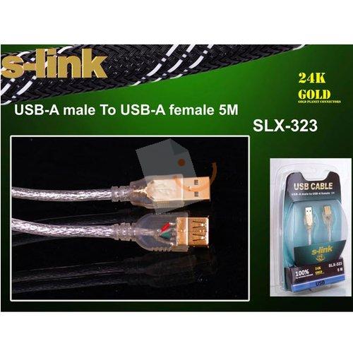S-LINK SLX-323 5M Usb 2.0 Uzatma Kablosu