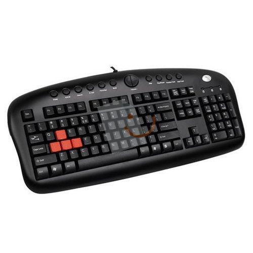 A4 Tech KB-28G USB Multimedya Q Türkçe Siyah Gaming Klavye