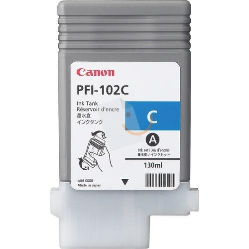 Canon PFI-102C Mavi Kartuş IPF510 IPF605 IPF650 IPF750