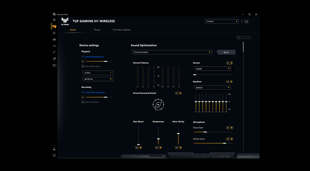 TUF Gaming H1 Wireless TUF Gaming H1 Wireless