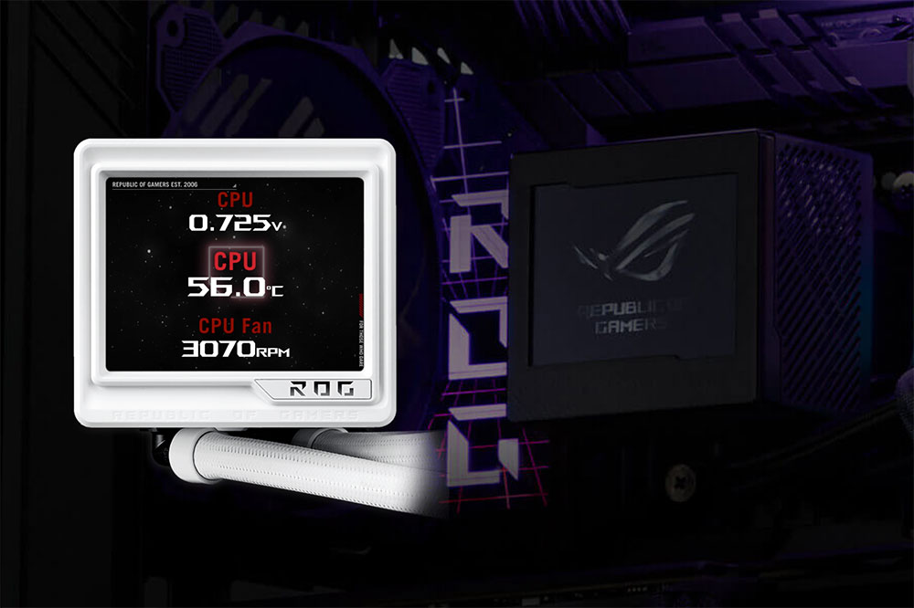 ROG NUCROG Ryujin III 360 ARGB Extreme White Edition ROG Ryujin III 360 ARGB Extreme White Edition