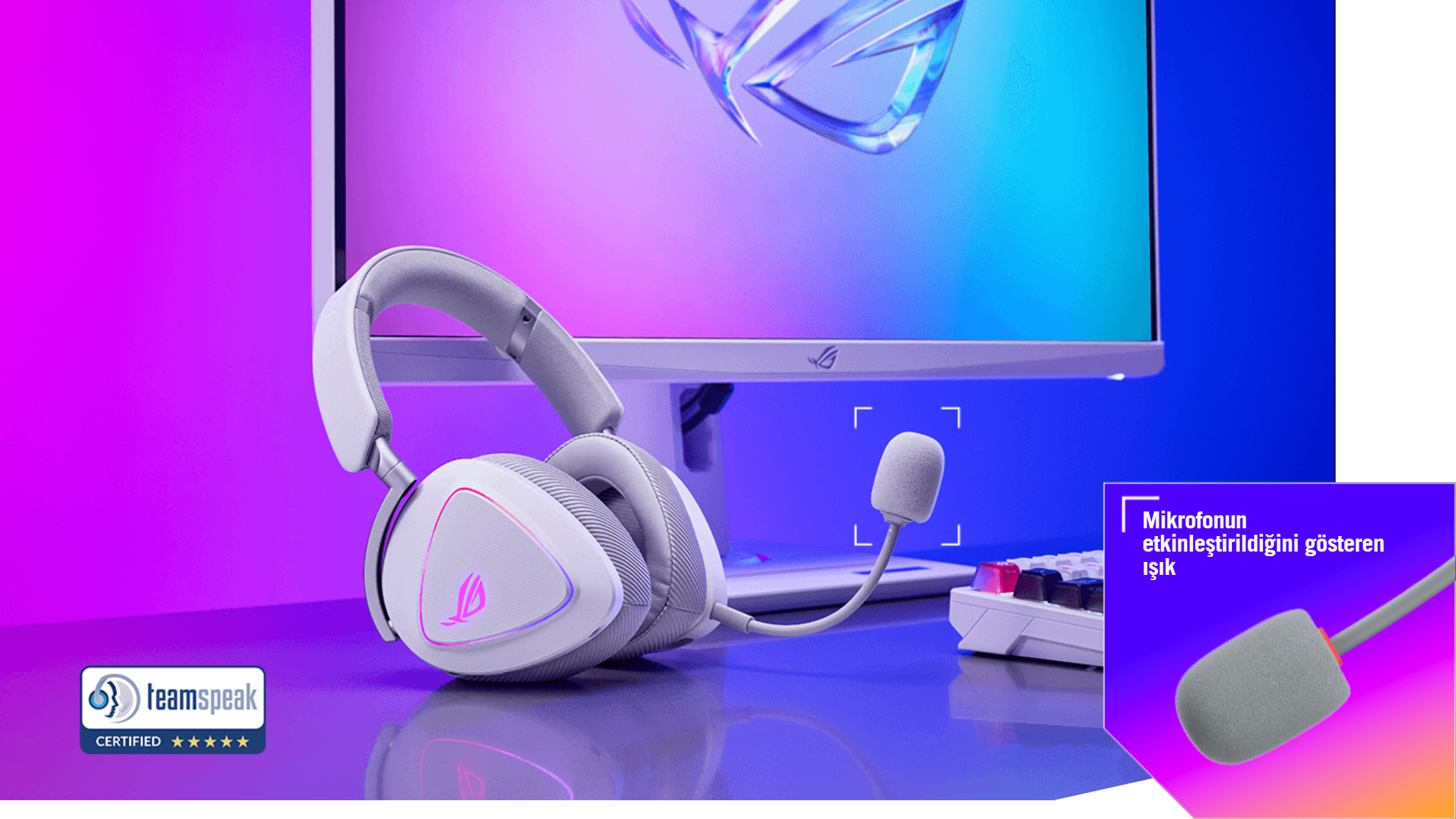 ROG Delta II WHITE EDITION