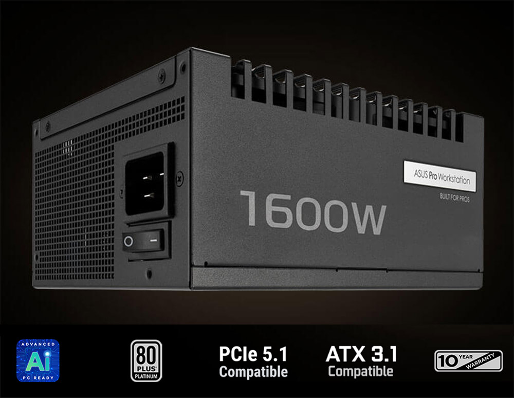 ASUS Pro WS 1600W Platinum