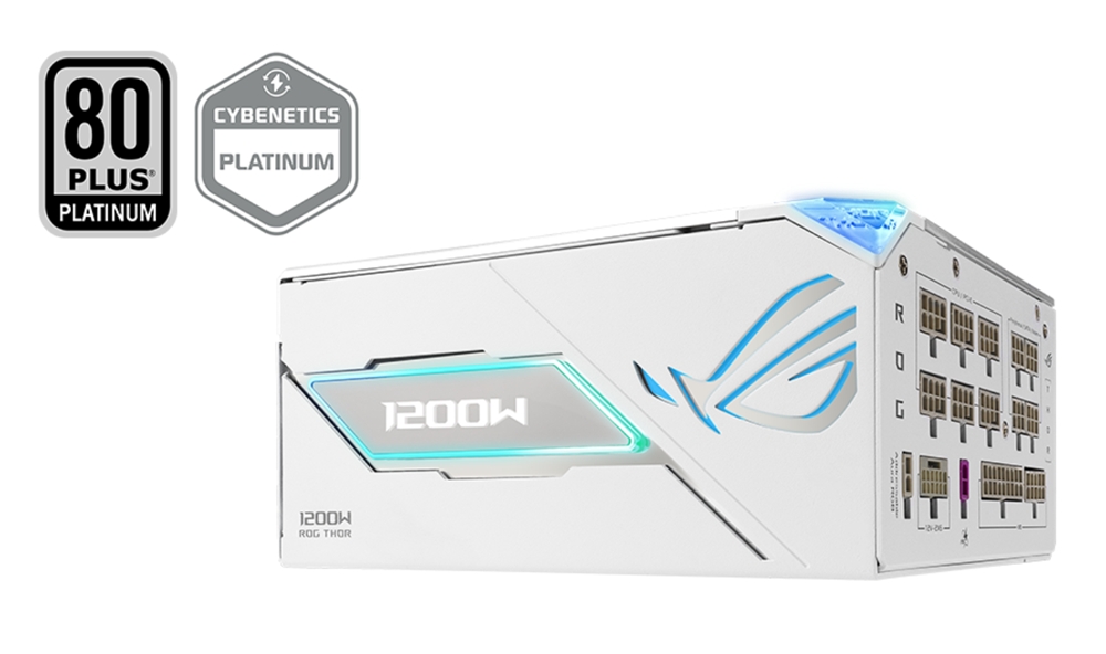 ROG Thor 1200W Platinum III White Edition ROG Thor 1200W Platinum III White Edition